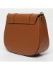 Victor & Hugo Paris Skórzana torebka "Ruth" w kolorze karmelowym - 26 x 20 x 8 cm