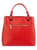 Victor & Hugo Paris Leren handtas "Flamme" rood - (B)28 x (H)24 x (D)14 cm