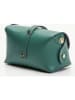 Victor & Hugo Paris Leren schoudertas "Zephyr" groen - (B)16 x (H)10 x (D)9 cm