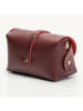 Victor & Hugo Paris Leder-Umhängetasche "Zephyrd" in Bordeaux - (B)16 x (H)10 x (T)9 cm