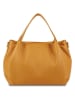 Victor & Hugo Paris Leder-Henkeltasche "Allegra" in Camel - (B)30 x (H)20 x (T)14 cm