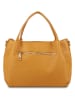 Victor & Hugo Paris Leder-Henkeltasche "Allegra" in Camel - (B)30 x (H)20 x (T)14 cm