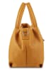 Victor & Hugo Paris Leder-Henkeltasche "Allegra" in Camel - (B)30 x (H)20 x (T)14 cm