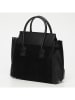 Victor & Hugo Paris Leren handtas "Jane" zwart - (B)36 x (H)35 x (D)24 cm