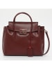 Victor & Hugo Paris Leren handtas "Jane" bordeaux - (B)36 x (H)35 x (D)24 cm