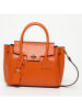 Victor & Hugo Paris Leren handtas "Jeny" oranje - (B)25 x (H)19 x (D)7 cm