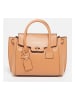 Victor & Hugo Paris Skórzana torebka "Jeny" w kolorze karmelowym - 25 x 19 x 7 cm