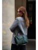 Victor & Hugo Paris Leren schoudertas "Jany" groen - (B)25 x (H)19 x (D)7 cm