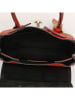 Victor & Hugo Paris Leren handtas "Jeny" oranje - (B)25 x (H)19 x (D)7 cm