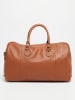 Victor & Hugo Paris Leder-Weekender "Claude" in Camel - (B)49 x (H)30 x (T)20 cm