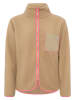 Zwillingsherz Fleecejacke "Classic" in Beige