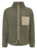 Zwillingsherz Fleecejacke "Classic" in Khaki