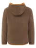 Zwillingsherz Fleecejacke "Classic" in Hellbraun