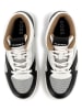 BOSS Leder-Sneakers in Weiß