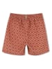 BOSS Badeshorts in Rot