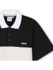 BOSS Poloshirt in Weiß/ Schwarz