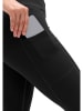 Maier Sports Legginsy sportowe "Fav" w kolorze czarnym