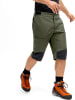 Maier Sports Szorty funkcyjne "Stoneflex" w kolorze khaki