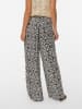 Vero Moda Hose in Beige/ Schwarz