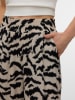 Vero Moda Hose in Beige/ Schwarz