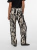 Vero Moda Hose in Beige/ Schwarz