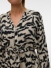 Vero Moda Kleid in Beige/ Schwarz