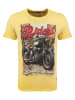 KEY LARGO Shirt "Tour" in Gelb