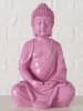 Boltze Figurka dekoracyjna "Buddha" w kolorze jasnoróżowym - wys. 20 cm