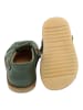POM POM Leren enkelsandalen groen