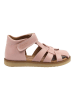 POM POM Leder-Halbsandalen in Rosa