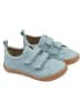 POM POM Leder-Sneakers in Hellblau