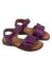 POM POM Leren sandalen paars