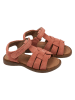 POM POM Leren sandalen rood