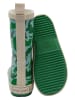 POM POM Rubberlaarzen beige/groen