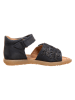 POM POM Leren sandalen donkerblauw