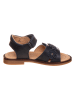 POM POM Leren sandalen donkerblauw