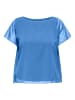 ONLY Carmakoma Bluse in Blau