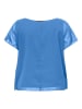 ONLY Carmakoma Bluse in Blau