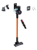 Adler Akku-Staubsauger in Schwarz/ Orange