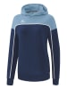 Fiskars Hoodie "Change" in Dunkelblau/ Hellblau