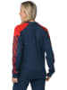 eksept Sweatshirt "Evo Star" in Dunkelblau/ Rot
