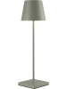lumisky Lampa zewnętrzna LED "Kelly" w kolorze khaki - wys. 38 x Ø 10 cm
