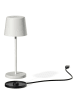 lumisky Lampa stołowa LED "Kelly Mini" w kolorze białym - wys. 21,6 x Ø 8,2 cm
