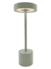 lumisky LED-Tischleuchte "Roby" in Khaki - (H)30 x Ø 12 cm