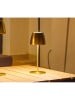 lumisky LED-Tischleuchte "Orlum" in Gold - Ø 12 x (H)30 cm
