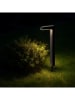 lumisky 4er-Set: LED-Solar-Gartenstecker "Torly" in Schwarz - (B)5 x (H)40,2 x (T)14 cm