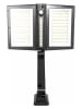 lumisky LED-Solarleuchte "Clipper" in Schwarz - (B)28 x (H)18 cm