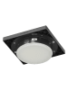 lumisky LED-Solar-Modul "Sunny Square" in Schwarz - (B)12,5 x (H)3,5 x (T)12,5 cm