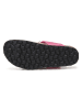 JOLANA & FENENA Leren teenslippers roze