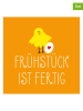 ppd 2er-Set: Servietten "Frühstück" in Orange/ Gelb - 2x 20 Stück